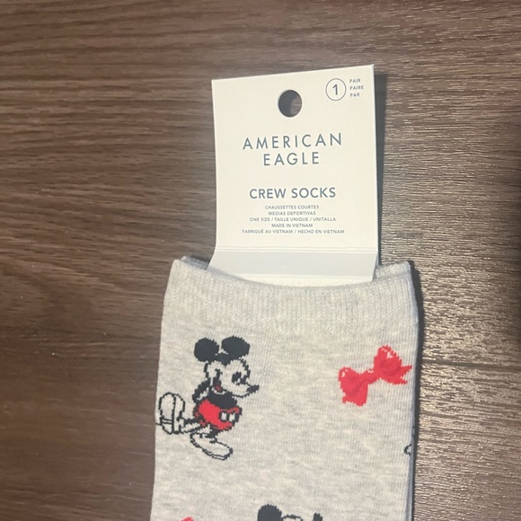 Mickey Mouse Crew Socks - Picture 3 of 4